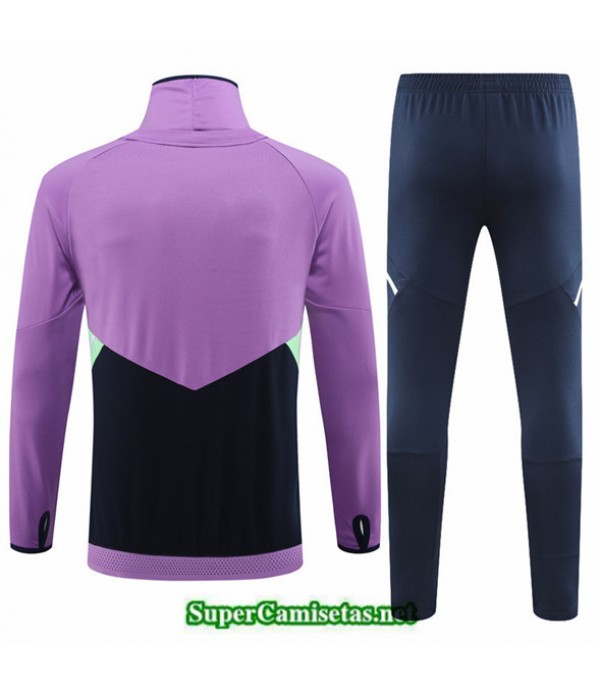 Tailandia Camiseta Chandal Real Madrid Niño Violet 2022 2023 Buscar