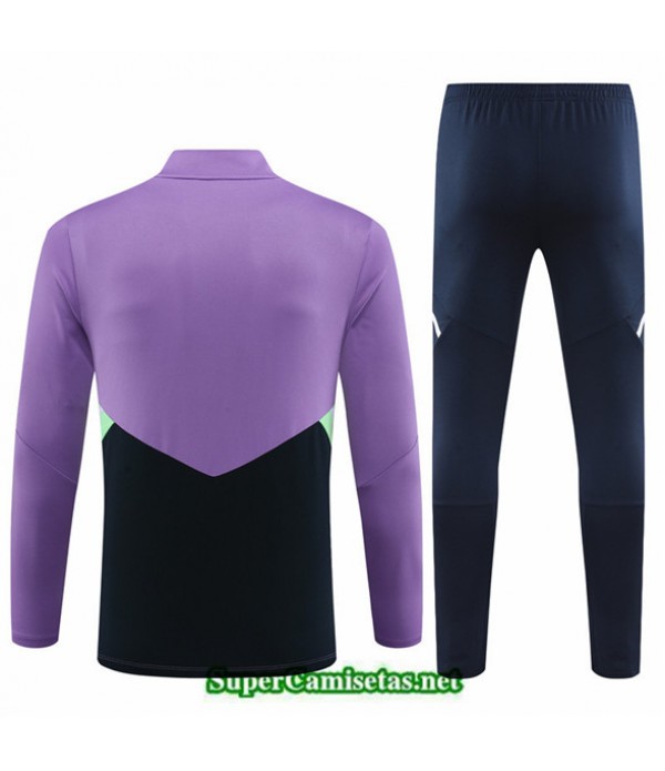 Tailandia Camiseta Chandal Real Madrid Niño Violet 2022 2023 Replicas