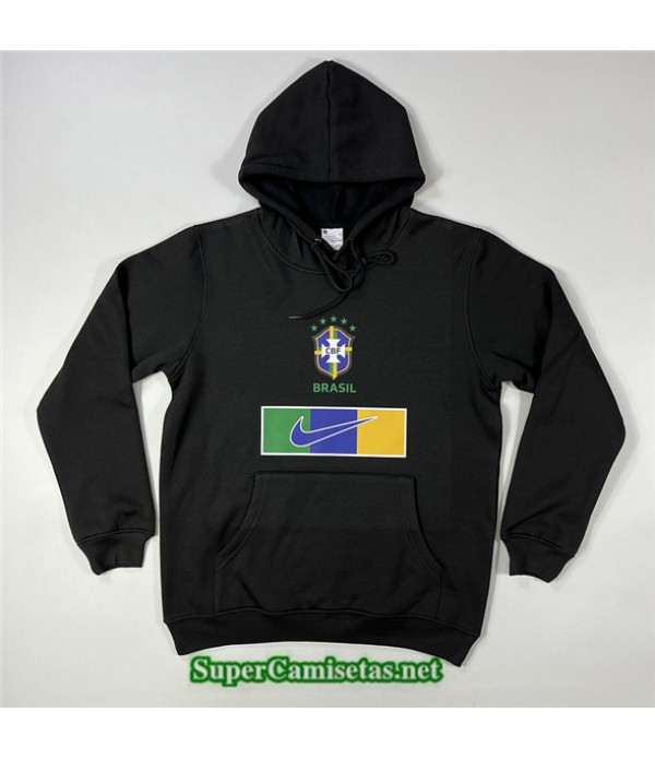 Tailandia Camiseta Chaqueta Brasil Sudadera Con Capucha Negro 2023 2024 Tienda