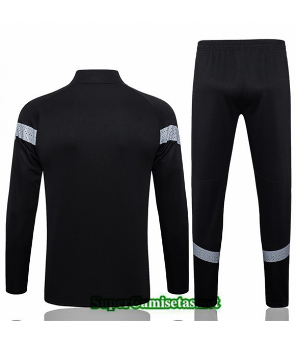 Tailandia Camiseta Chaqueta Chandal Ac Milan Negro 2022 2023 Baratas