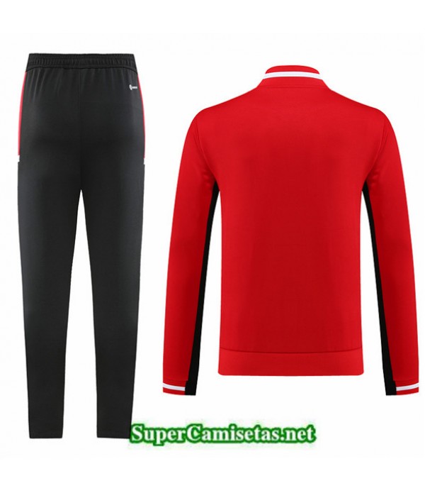 Tailandia Camiseta Chaqueta Chandal Adidas Rojo 2023 2024 Replicas