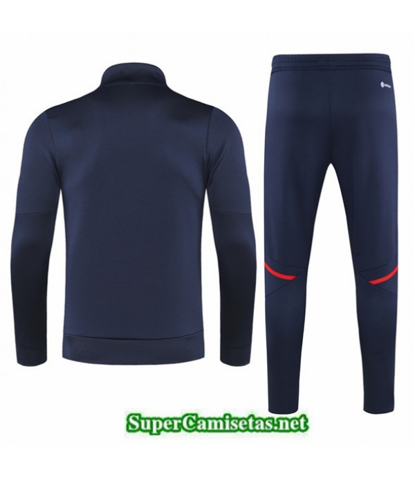 Tailandia Camiseta Chaqueta Chandal Arsenal Azul 2022 2023 Outlet