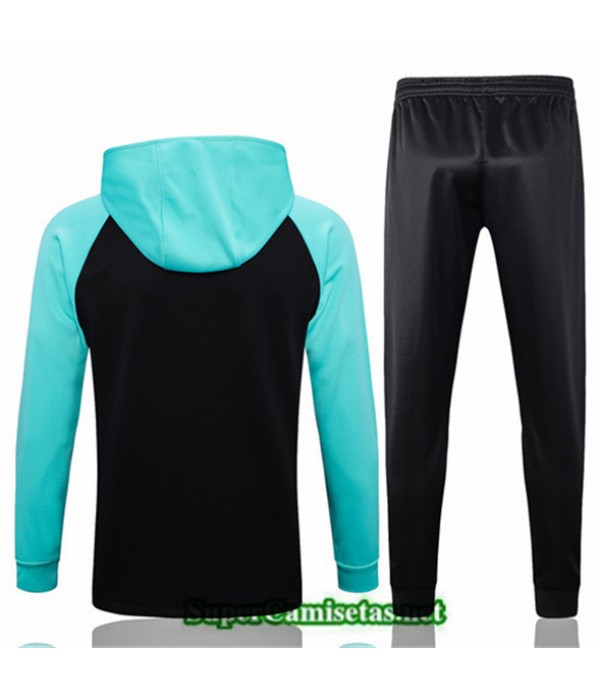 Tailandia Camiseta Chaqueta Chandal Con Capucha Barcelona Negro 2022 2023 Buscar