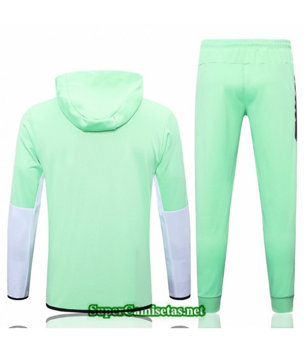 Tailandia Camiseta Chaqueta Chandal Con Capucha Nike Verde 2022 2023 Online