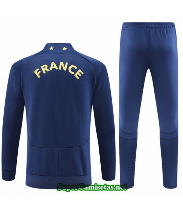 Tailandia Camiseta Chaqueta Chandal Francia Niño Azul 2022 2023 Online