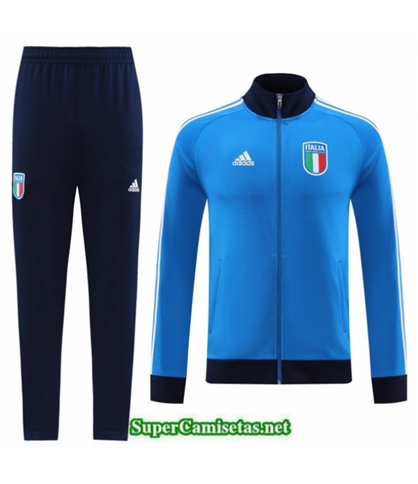 Tailandia Camiseta Chaqueta Chandal Italia Azul 2022 2023 Online