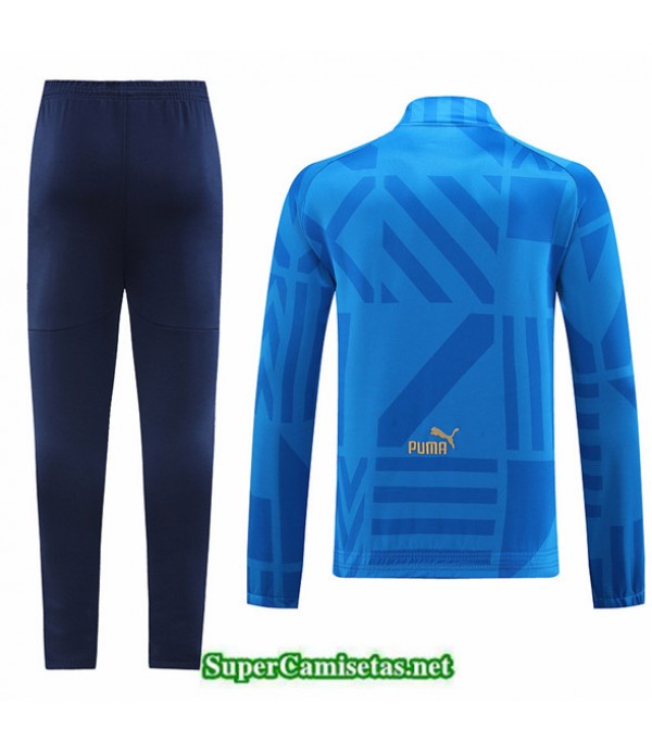 Tailandia Camiseta Chaqueta Chandal Italia Azul 2022 2023 Replicas