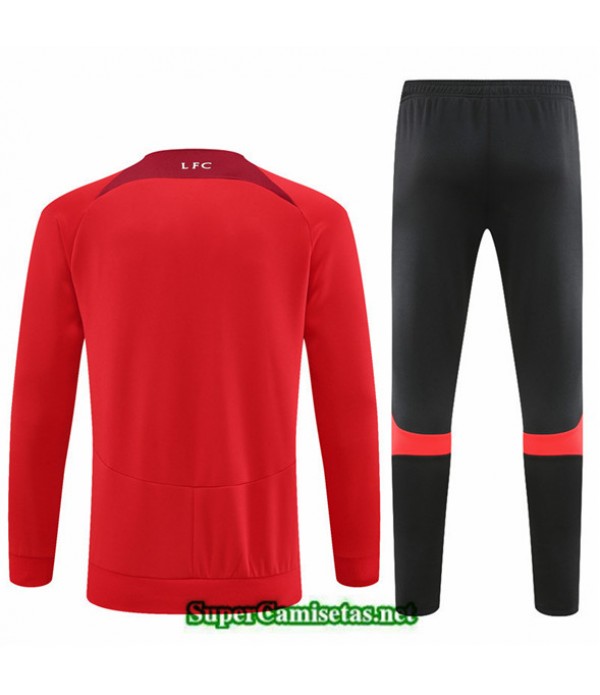 Tailandia Camiseta Chaqueta Chandal Liverpool Rojo 2022 2023 Replicas