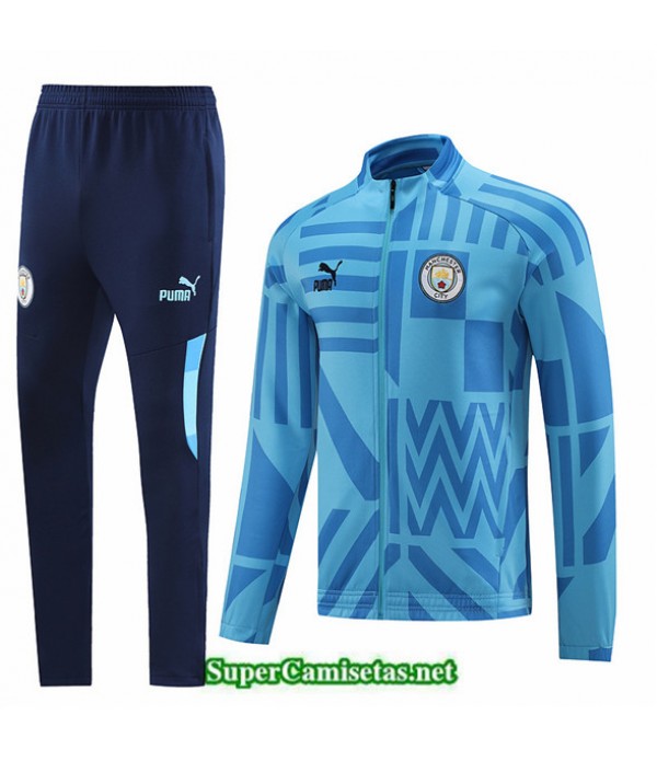 Tailandia Camiseta Chaqueta Chandal Manchester Cit...