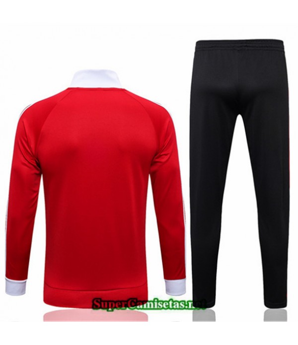 Tailandia Camiseta Chaqueta Chandal Manchester United Rojo 2022 2023 Replicas