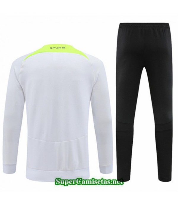 Tailandia Camiseta Chaqueta Chandal Tottenham Hotspurniño Blanco 2022 2023 Outlet