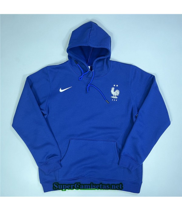 Tailandia Camiseta Chaqueta Francia Sudadera Con Capucha Azul 2023 2024 Baratas