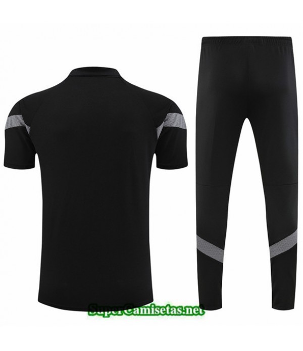 Tailandia Camiseta Kit De Entrenamiento Ac Milan Negro 2022 2023 Diseño