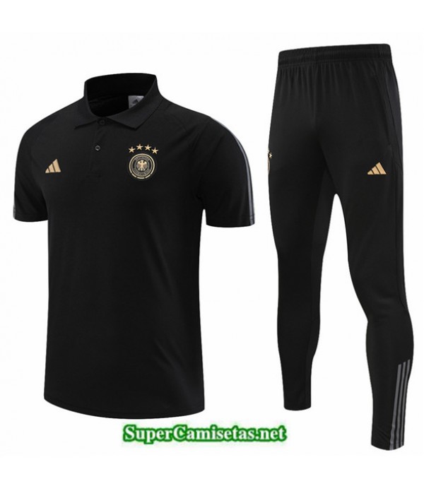 Tailandia Camiseta Kit De Entrenamiento Alemania Negro 2022 2023 Online