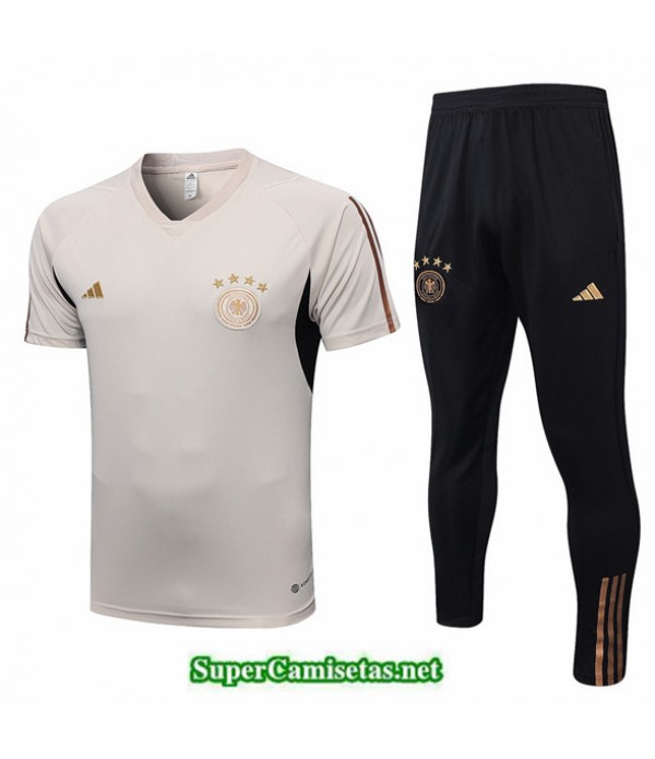 Tailandia Camiseta Kit De Entrenamiento Alemania Abricot 2022 2023 Baratas