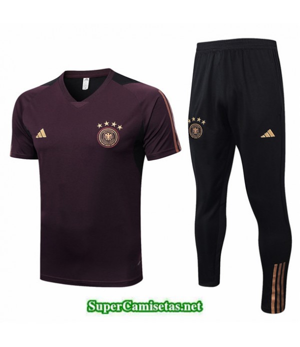 Tailandia Camiseta Kit De Entrenamiento Alemania Brun 2022 2023 Replicas