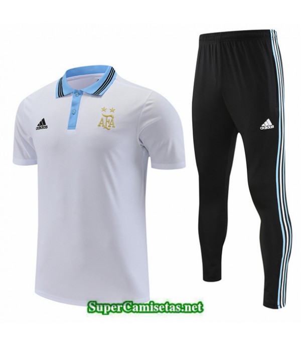 Tailandia Camiseta Kit De Entrenamiento Argentina Blanco 2022 2023 Online