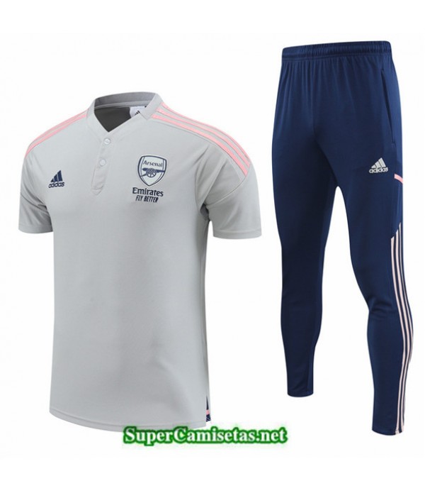 Tailandia Camiseta Kit De Entrenamiento Arsenal Gris 2022 2023 Online