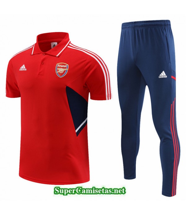 Tailandia Camiseta Kit De Entrenamiento Arsenal Rojo 2022 2023 Outlet