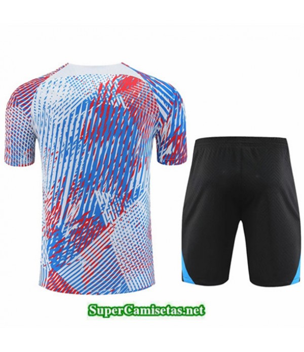 Tailandia Camiseta Kit De Entrenamiento Barcelona + Corto Azul 2022 2023 Buscar