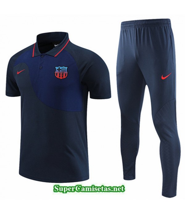 Tailandia Camiseta Kit De Entrenamiento Barcelona Azul 2022 2023 Online