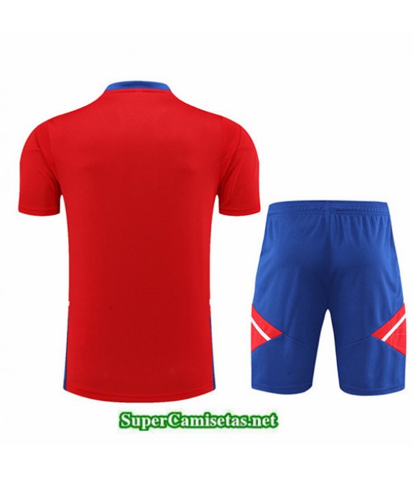Tailandia Camiseta Kit De Entrenamiento Bayern Munich + Corto Rojo 2022 2023 Baratas