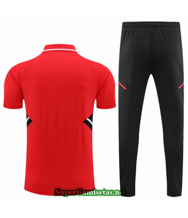Tailandia Camiseta Kit De Entrenamiento Bayern Munich Polo Rojo 2022 2023 Tienda
