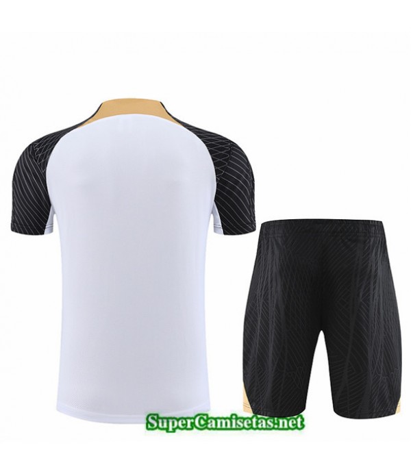 Tailandia Camiseta Kit De Entrenamiento Chelsea + Corto Blanco 2023 2024 Online