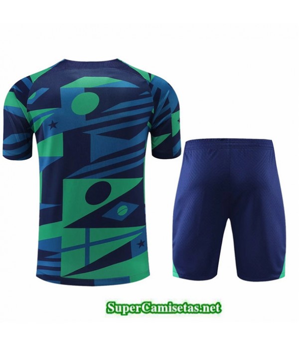 Tailandia Camiseta Kit De Entrenamiento Inter Milan + Corto Verde 2022 2023 Buscar