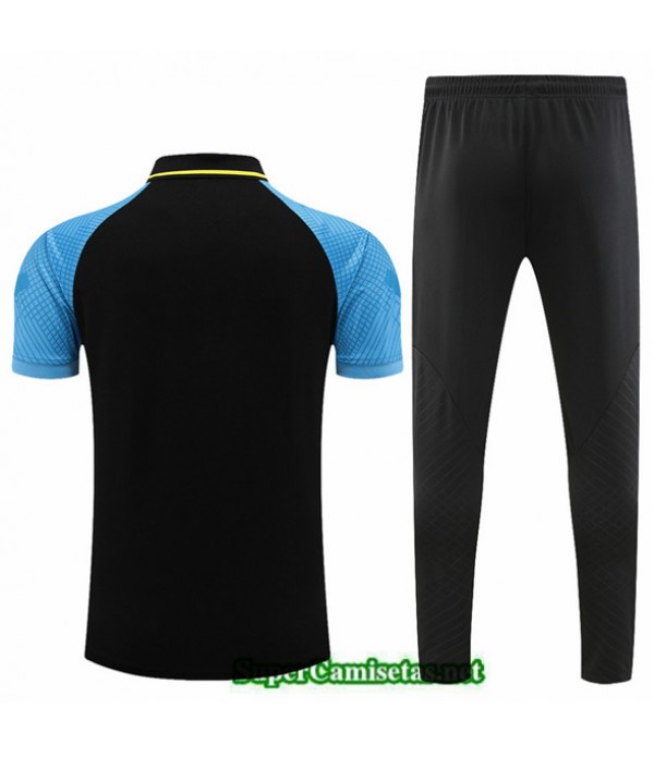 Tailandia Camiseta Kit De Entrenamiento Inter Milan Polo Negro 2022 2023 Tienda