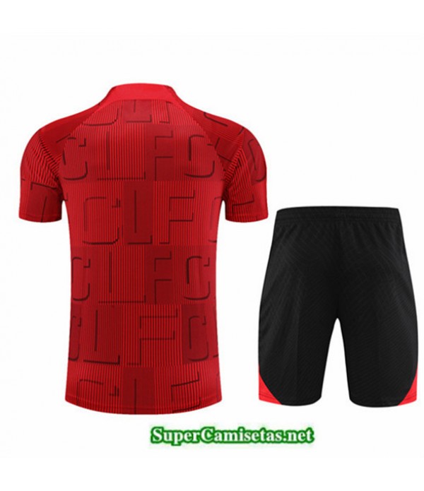 Tailandia Camiseta Kit De Entrenamiento Liverpool + Corto Rojo 2023 2024 Buscar