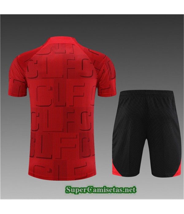 Tailandia Camiseta Kit De Entrenamiento Liverpool Niño + Corto Rojo 2023 2024 Tienda