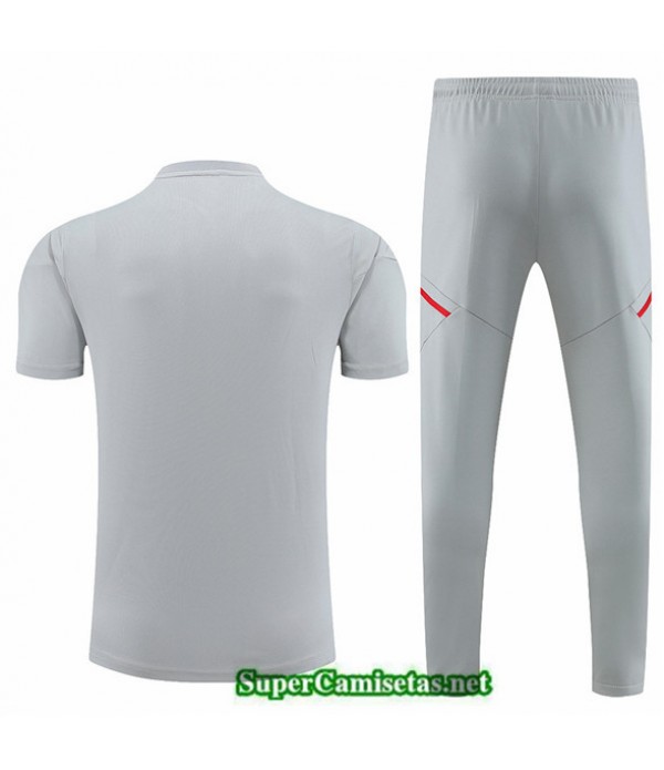 Tailandia Camiseta Kit De Entrenamiento Lyon Gris 2022 2023 Buscar