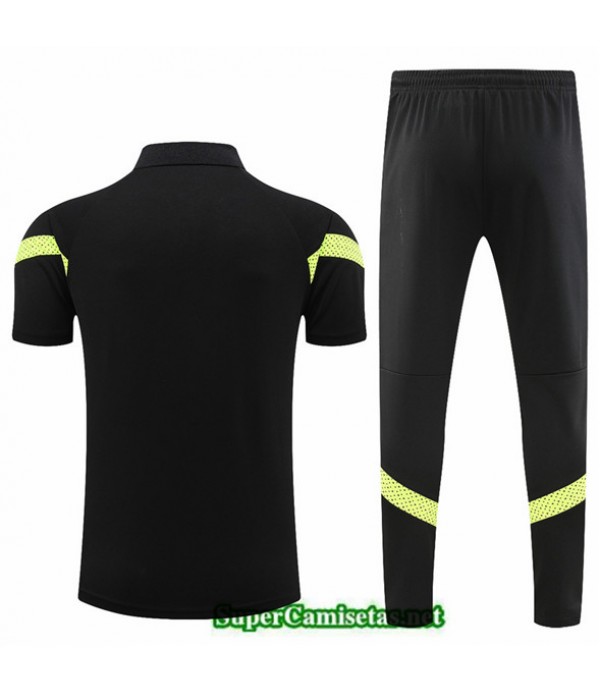 Tailandia Camiseta Kit De Entrenamiento Manchester City Negro 2022 2023 Baratas