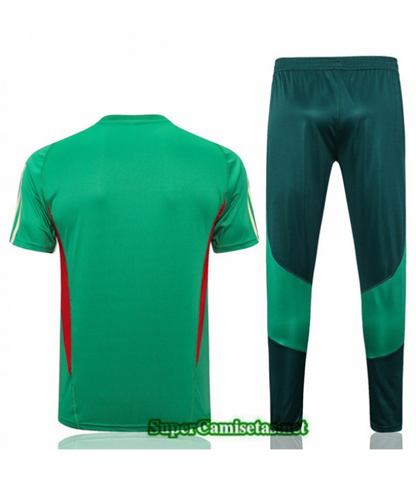 Tailandia Camiseta Kit De Entrenamiento México Polo Verde 2023 2024 Buscar