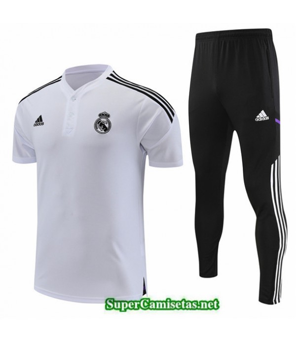 Tailandia Camiseta Kit De Entrenamiento Real Madrid Blanco 2022 2023 Buscar