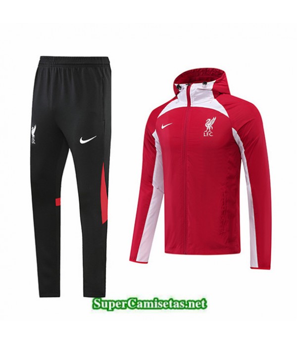 Tailandia Camiseta Rompevientos Liverpool Rojo 2022 2023 Buscar