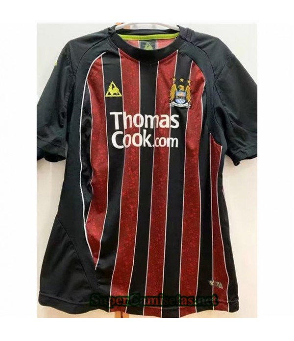 Tailandia Domicile Equipacion Camiseta Clasicas Manchester City 2008 2009 Replicas