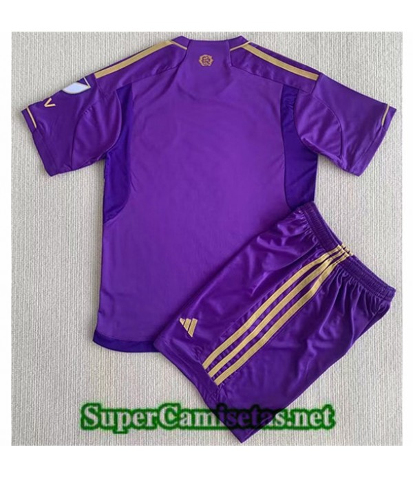 Tailandia Domicile Equipacion Camiseta Orlando City Enfant 2023 2024 Replicas