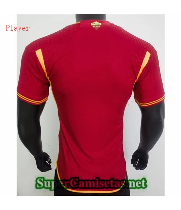 Tailandia Domicile Equipacion Camiseta Player As Roma 2023 2024 Outlet
