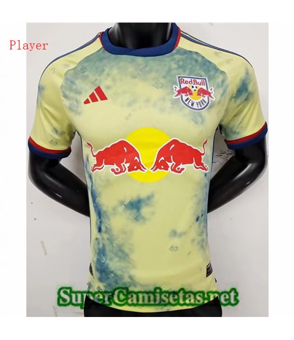 Tailandia Domicile Equipacion Camiseta Player New York Red Bulls 2023 2024 Diseño