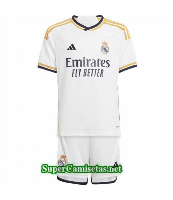 Tailandia Domicile Equipacion Camiseta Real Madrid Enfant 2023 2024 Baratas