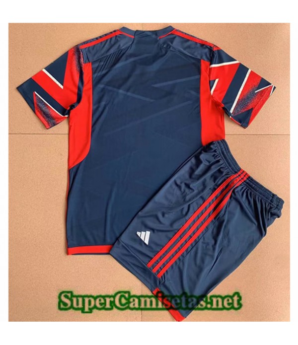 Tailandia Equipacion Camiseta Arsenal Enfant Bleu 2023 2024 Outlet