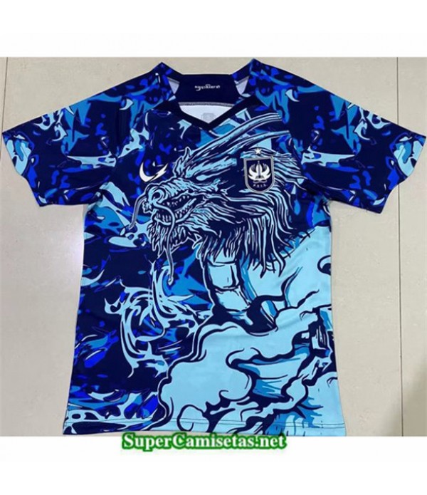 Tailandia Equipacion Camiseta Austin Bleu 2023 2024 Diseño