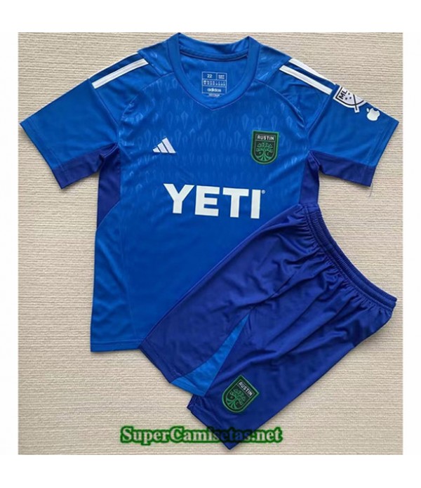 Tailandia Equipacion Camiseta Austin Enfant Gardien De But Bleu 2023 2024 Online