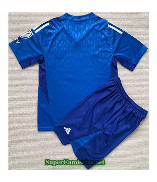 Tailandia Equipacion Camiseta Charlotte Enfant Bleu 2023 2024 Replicas