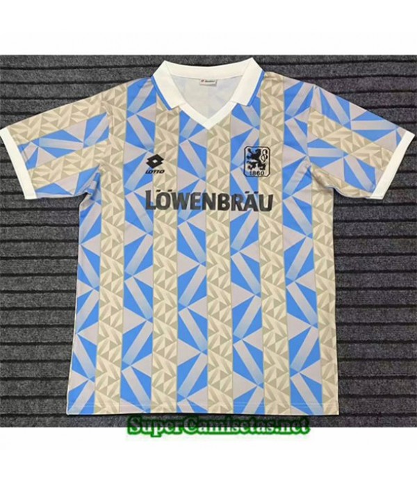Tailandia Equipacion Camiseta Clasicas Bayern Munich 1860 Diseño