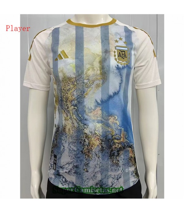 Tailandia Equipacion Camiseta Player Argentina 3 S...