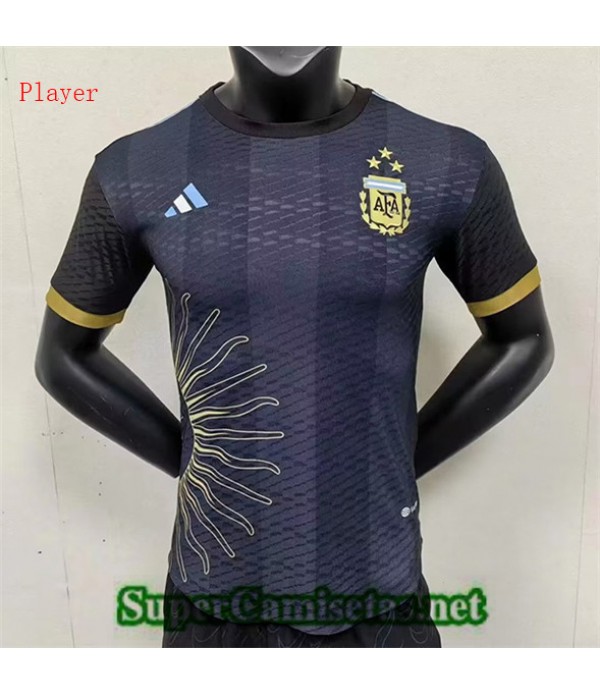 Tailandia Equipacion Camiseta Player Argentina Special Noir 2023 2024 Tienda