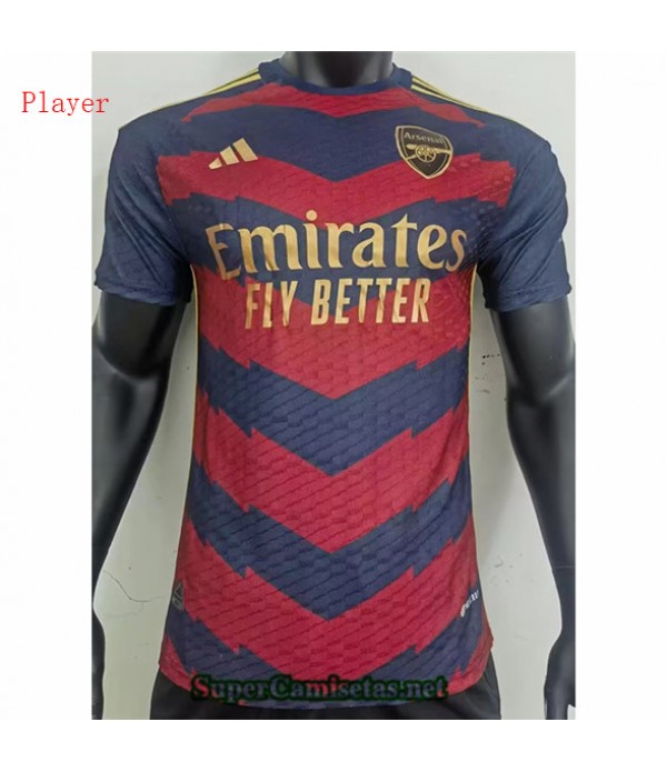 Tailandia Equipacion Camiseta Player Arsenal Training Rouge 2023 2024 Baratas